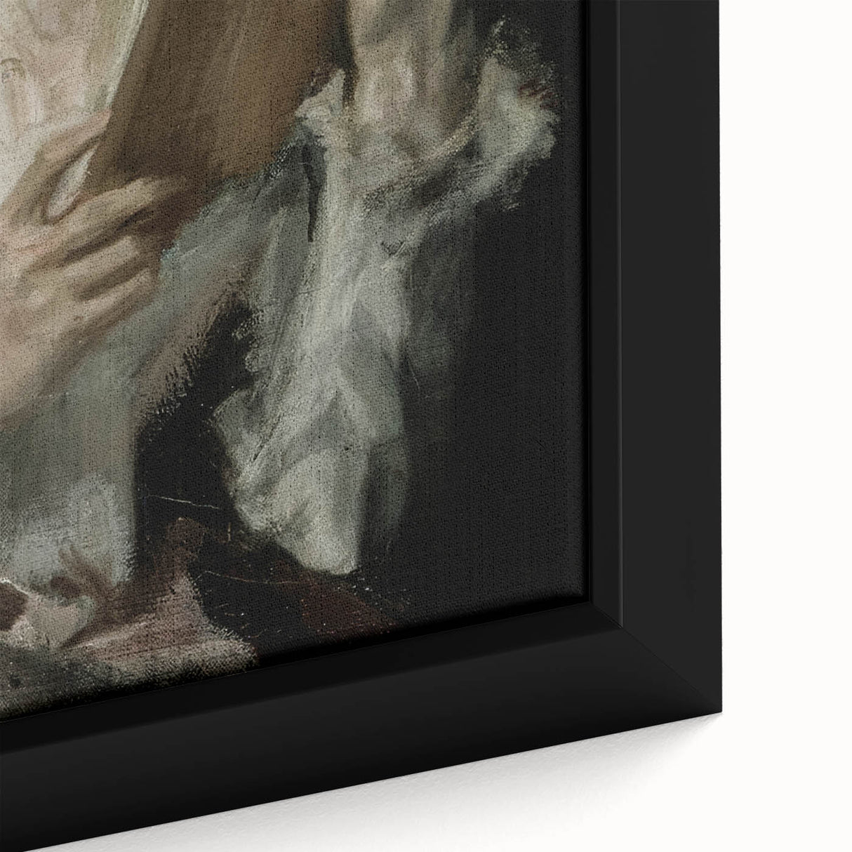 Dark Academia Wall Art - Classic Literature Reading Scene for Decor