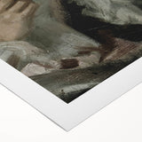 Dark Academia Wall Art - Classic Literature Reading Scene for Decor