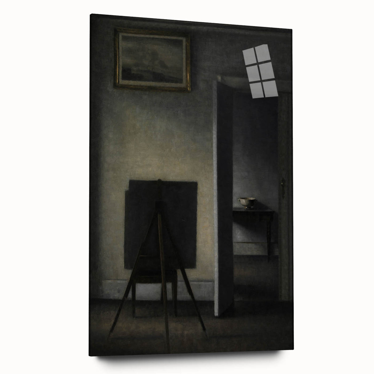 Dark Academia Wall Art - Minimalist Moody Interior for Academic Decor