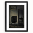Dark Academia Wall Art - Minimalist Moody Interior for Academic Decor