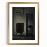 Dark Academia Wall Art - Minimalist Moody Interior for Academic Decor