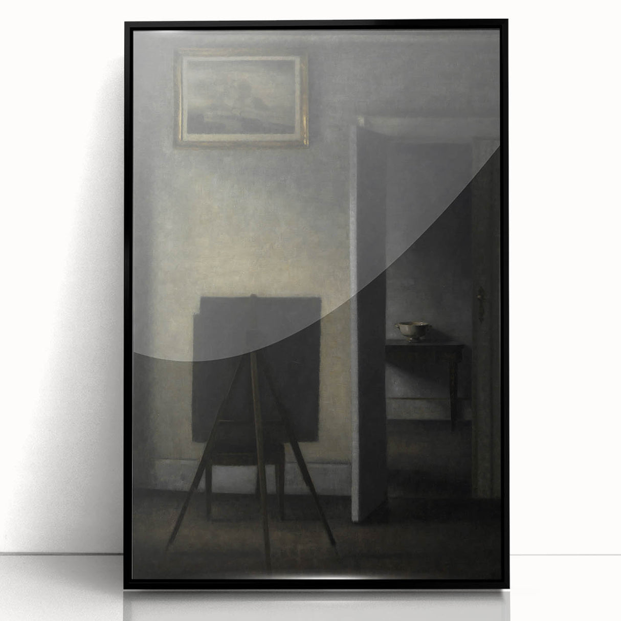 Dark Academia Wall Art - Minimalist Moody Interior for Academic Decor