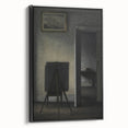 Dark Academia Wall Art - Minimalist Moody Interior for Academic Decor