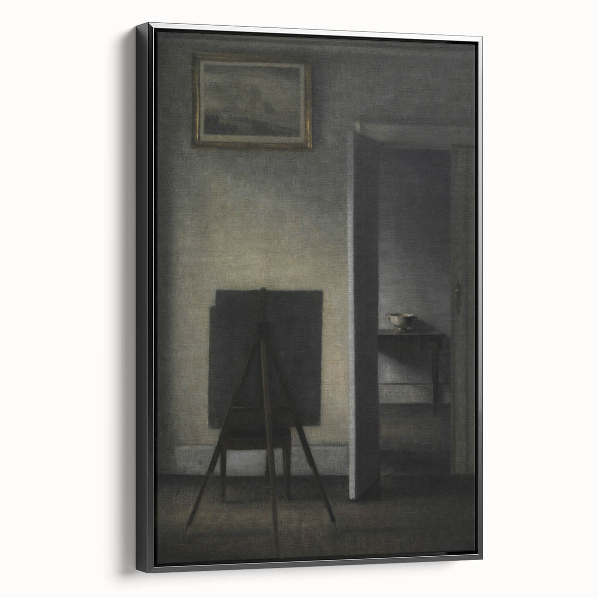 Dark Academia Wall Art - Minimalist Moody Interior for Academic Decor
