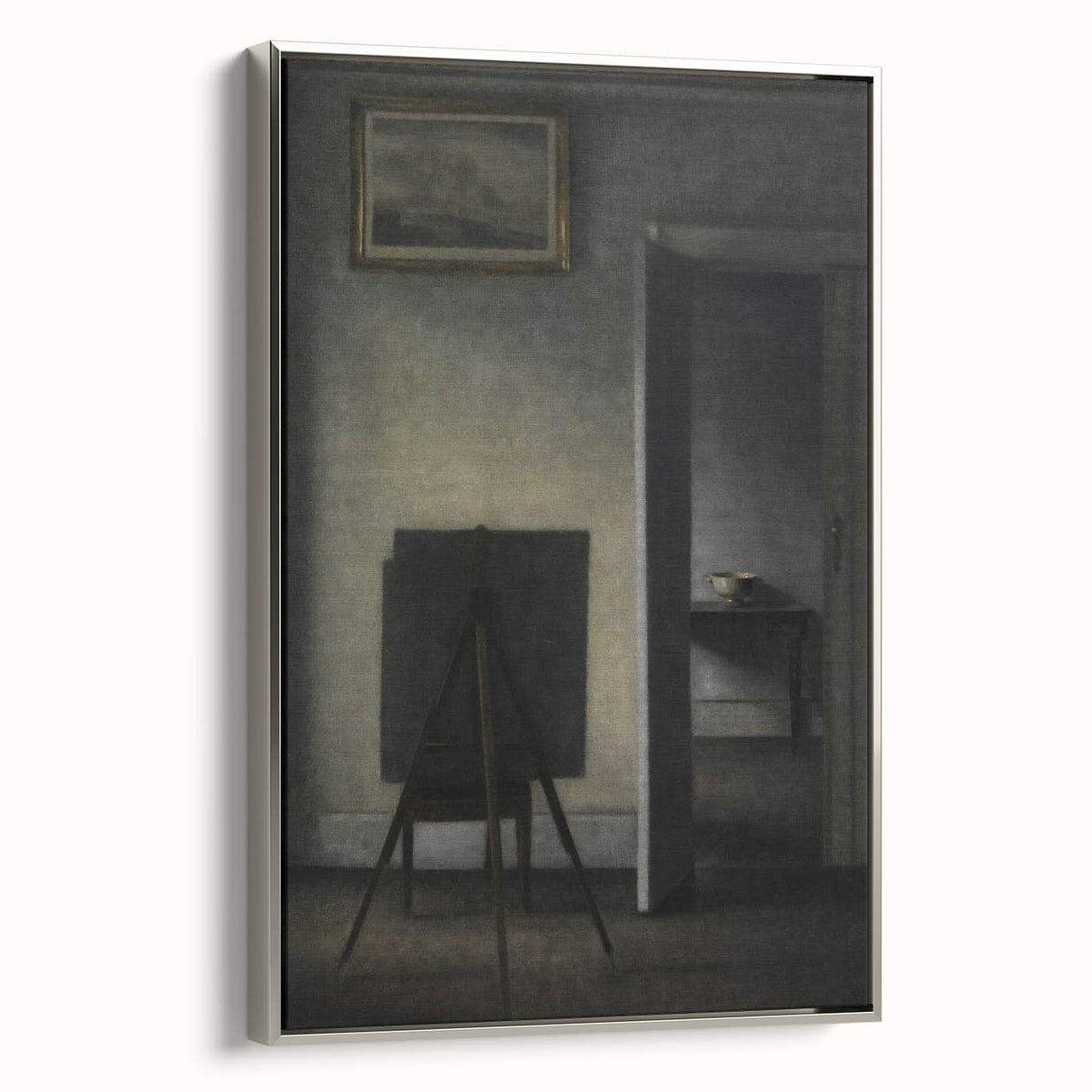 Dark Academia Wall Art - Minimalist Moody Interior for Academic Decor