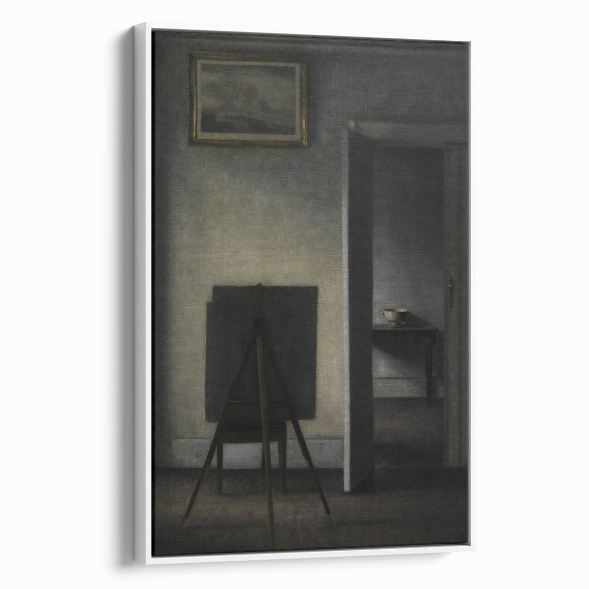 Dark Academia Wall Art - Minimalist Moody Interior for Academic Decor