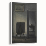 Dark Academia Wall Art - Minimalist Moody Interior for Academic Decor