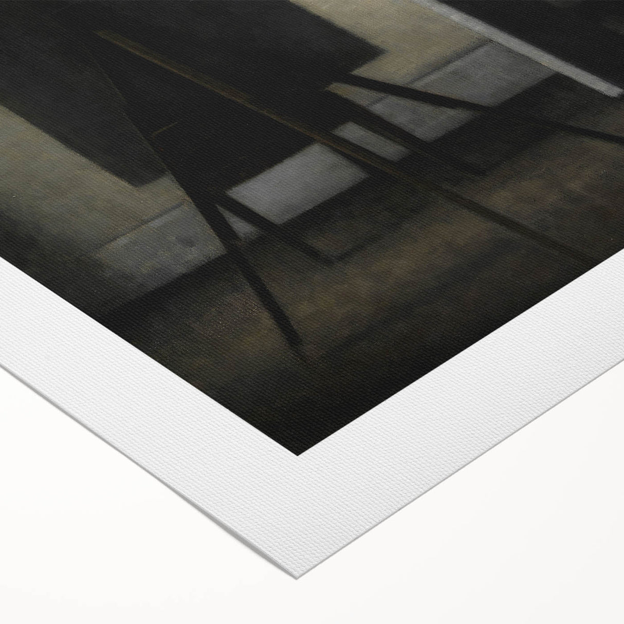 Dark Academia Wall Art - Minimalist Moody Interior for Academic Decor