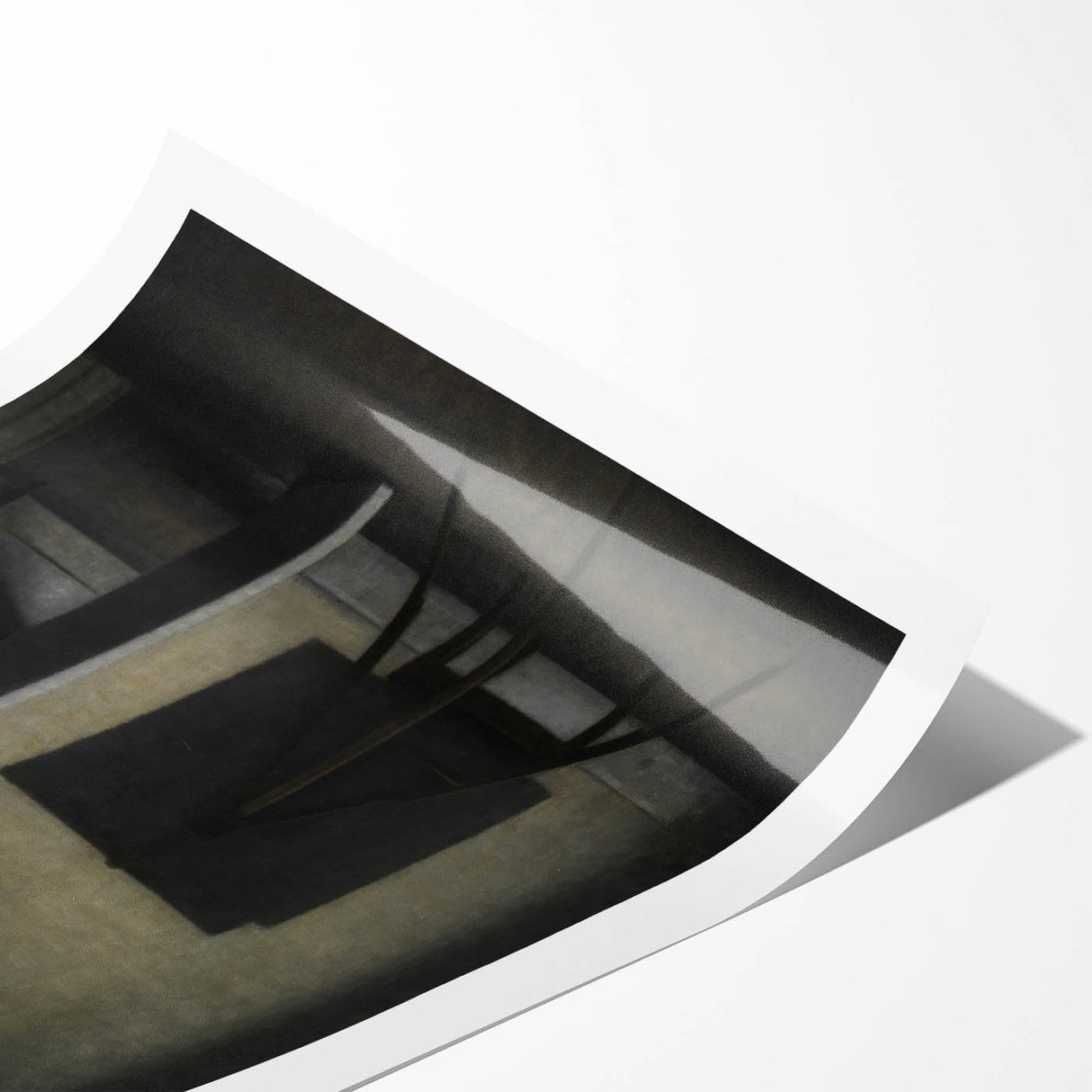 Dark Academia Wall Art - Minimalist Moody Interior for Academic Decor