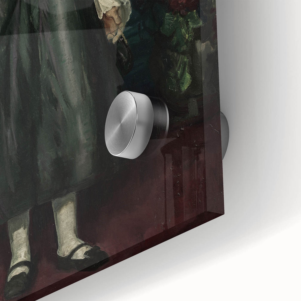 Dark Academia Wall Art - Vintage Gothic Portrait of a Child in Black Dress