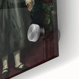 Dark Academia Wall Art - Vintage Gothic Portrait of a Child in Black Dress