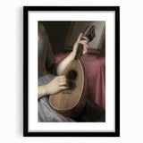 Dark Academia Wall Art | Vintage Gothic Print with Musical Elegance