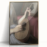 Dark Academia Wall Art | Vintage Gothic Print with Musical Elegance