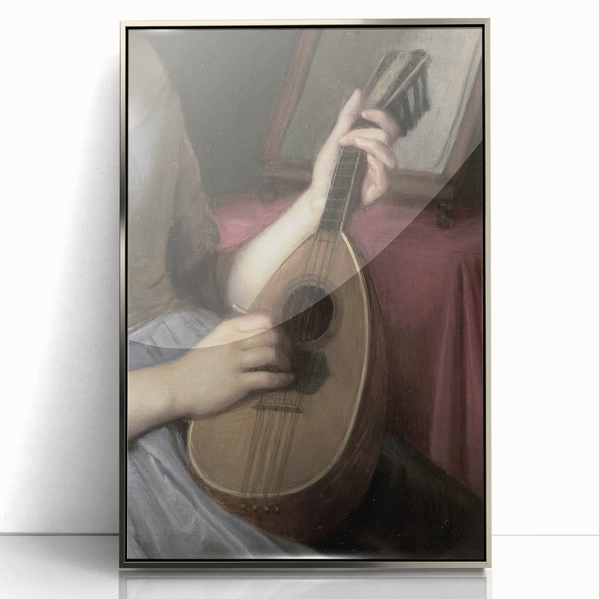 Dark Academia Wall Art | Vintage Gothic Print with Musical Elegance