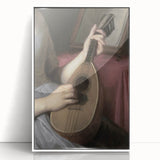 Dark Academia Wall Art | Vintage Gothic Print with Musical Elegance