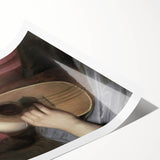 Dark Academia Wall Art | Vintage Gothic Print with Musical Elegance