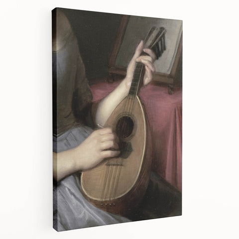 Dark Academia Wall Art | Vintage Gothic Print with Musical Elegance