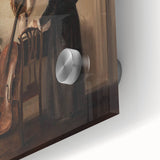 Dark Academia Wall Art - Vintage Gothic Print of Music Room Interior