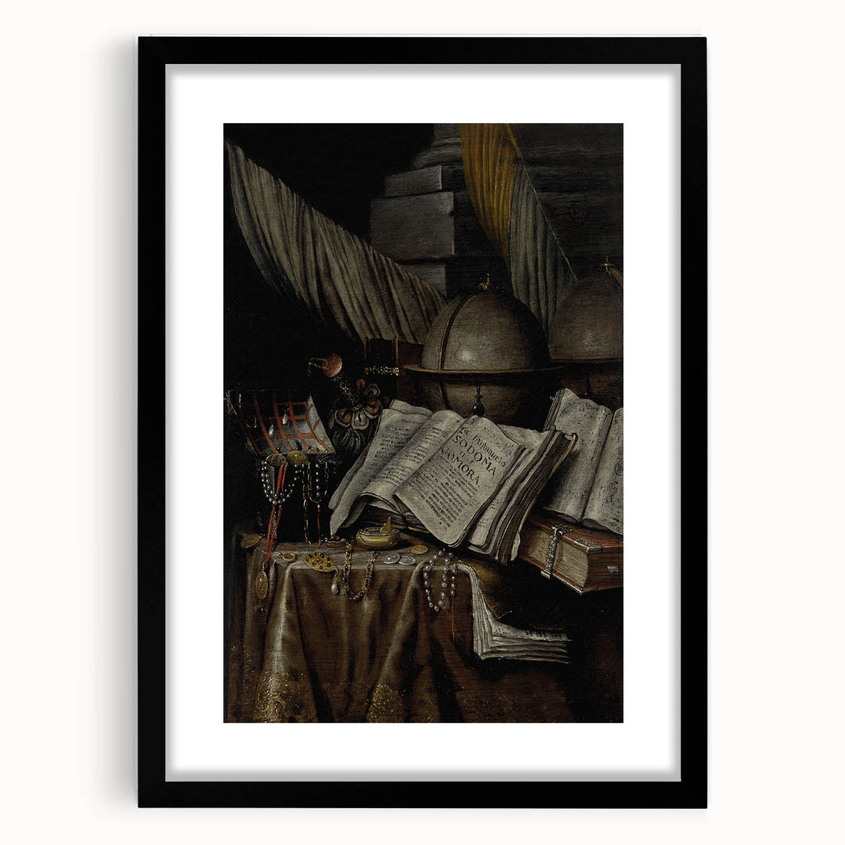 Dark Academia Wall Art | Vintage Gothic Prints for Academic Interiors
