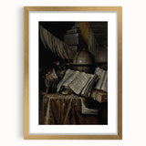 Dark Academia Wall Art | Vintage Gothic Prints for Academic Interiors