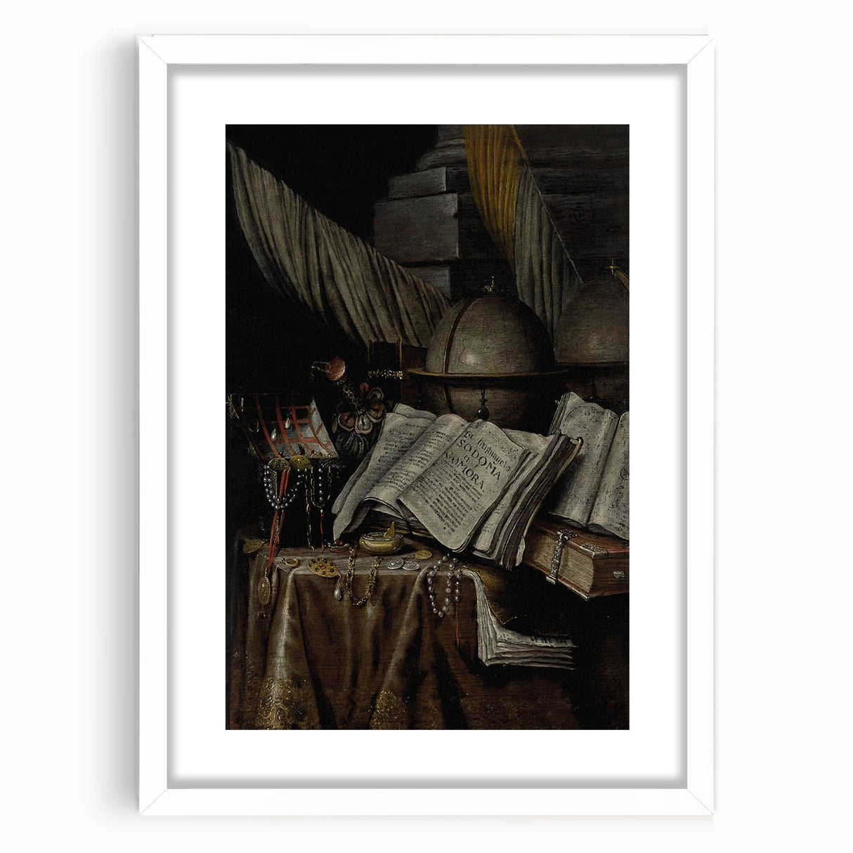Dark Academia Wall Art | Vintage Gothic Prints for Academic Interiors