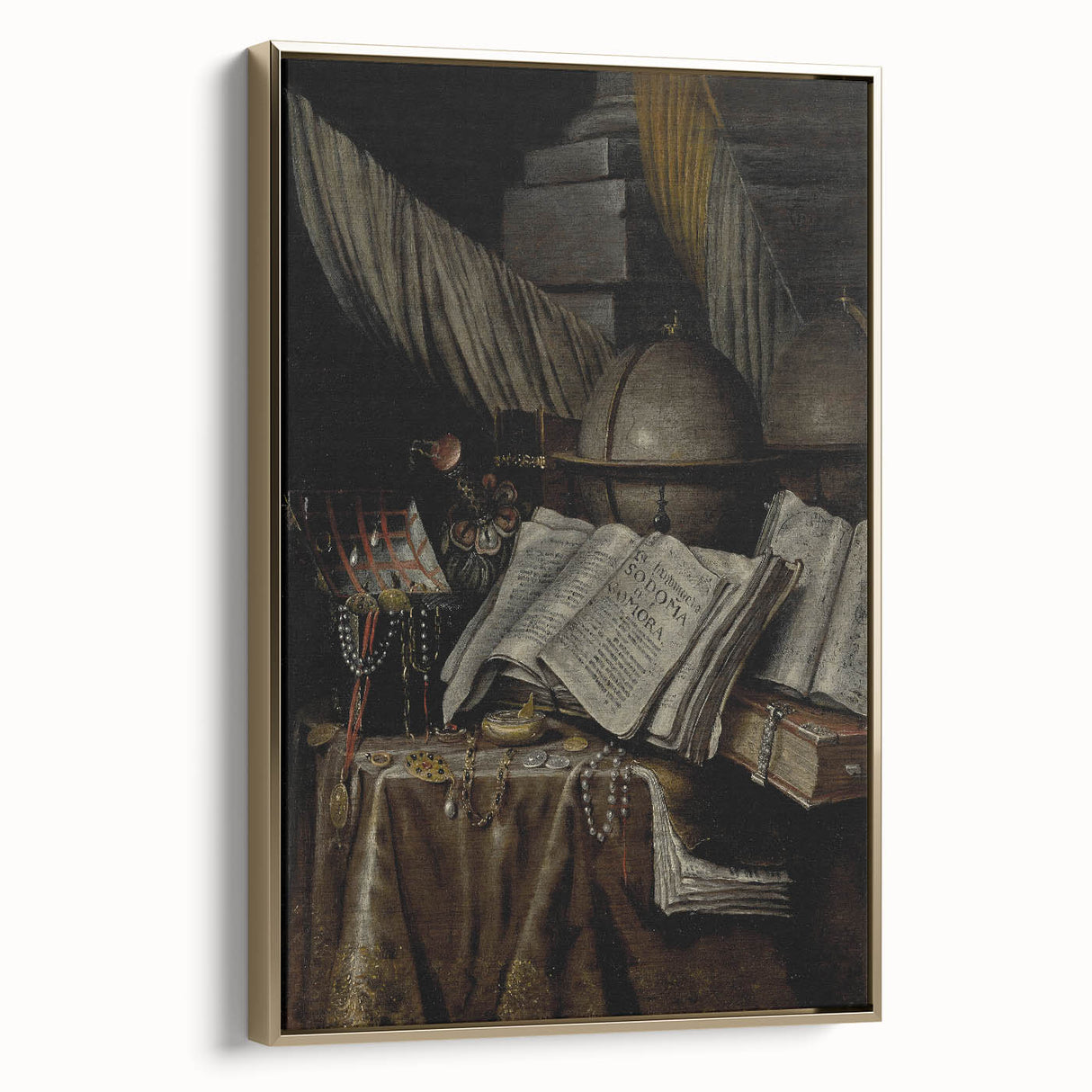 Dark Academia Wall Art | Vintage Gothic Prints for Academic Interiors