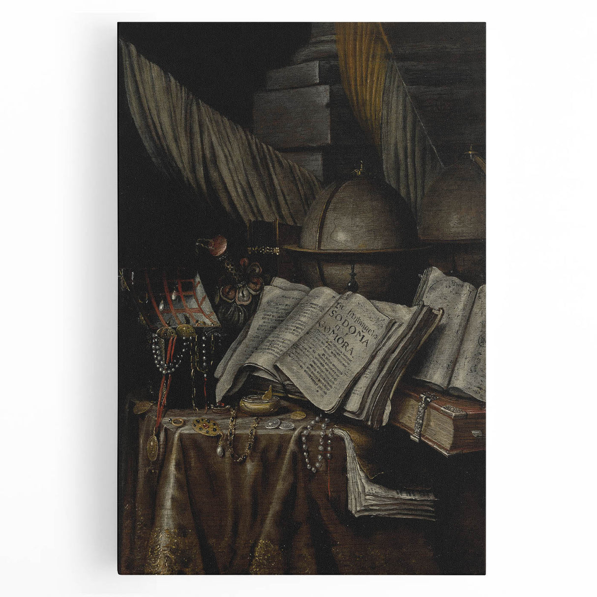 Dark Academia Wall Art | Vintage Gothic Prints for Academic Interiors