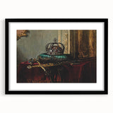 Dark Academia Wall Art – Vintage Gothic Crown and Sword Display