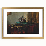 Dark Academia Wall Art – Vintage Gothic Crown and Sword Display