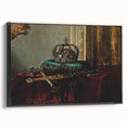 Dark Academia Wall Art – Vintage Gothic Crown and Sword Display