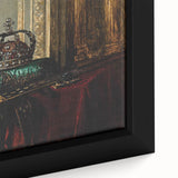 Dark Academia Wall Art – Vintage Gothic Crown and Sword Display