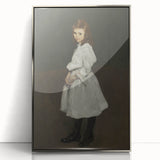 Dark Academia Wall Art - Vintage Gothic Print of a Shadowy Portrait