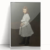 Dark Academia Wall Art - Vintage Gothic Print of a Shadowy Portrait
