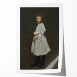 Dark Academia Wall Art - Vintage Gothic Print of a Shadowy Portrait