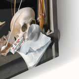 Gothic Dark Academia Wall Art – Moody Still Life for Aesthetic Decor