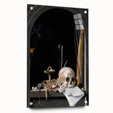 Gothic Dark Academia Wall Art – Moody Still Life for Aesthetic Decor