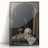 Gothic Dark Academia Wall Art – Moody Still Life for Aesthetic Decor