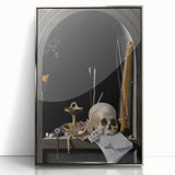 Gothic Dark Academia Wall Art – Moody Still Life for Aesthetic Decor