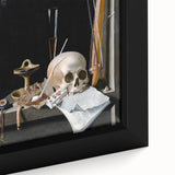 Gothic Dark Academia Wall Art – Moody Still Life for Aesthetic Decor