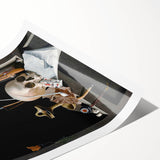 Gothic Dark Academia Wall Art – Moody Still Life for Aesthetic Decor