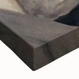 Portrait of Woman with Downcast Eyes – Dark Academia Wall Art, Moody Decor