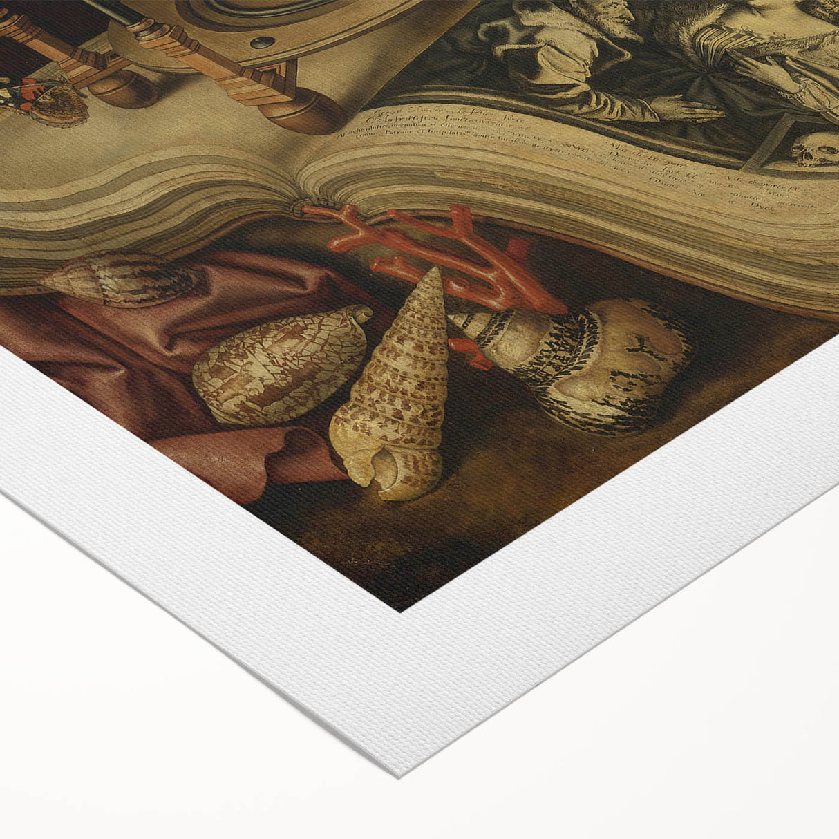Globe and Open Book Still Life – Dark Academia Wall Art, Gothic Decor