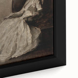 Dark Academia Wall Art - Woman in Reflection - Moody Gothic Decor