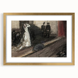 Dark Academia Wall Art - Mysterious Gothic Scene - Moody Aesthetic Decor