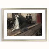 Dark Academia Wall Art - Mysterious Gothic Scene - Moody Aesthetic Decor