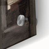 Shadowy Dark Academia Wall Art - Vintage Doorway and Window Scene