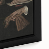 Dark Academia Wall Art - Vintage Gothic Hands with Quill and Letter