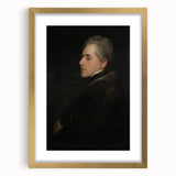 Dark Academia Wall Art - Vintage Gothic Portrait of a Noble Gentleman