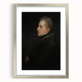 Dark Academia Wall Art - Vintage Gothic Portrait of a Noble Gentleman