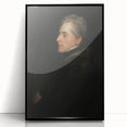 Dark Academia Wall Art - Vintage Gothic Portrait of a Noble Gentleman